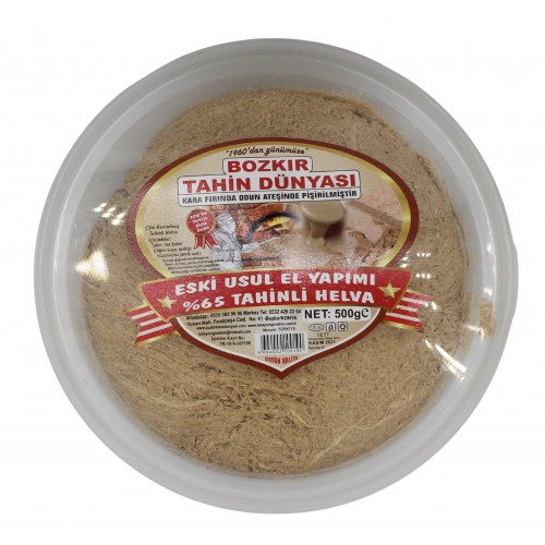 Bozkır Tahin Dünyası El Yapımı Eski Usül Helva 450gr