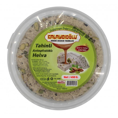 Kalaycıoğlu Antep Fıstıklı Helva 450gr